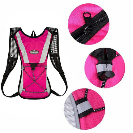 Hiking Camping Cycling Running Hydration Pack Backpack Bag + 2L Water Bladder AU - Aimall