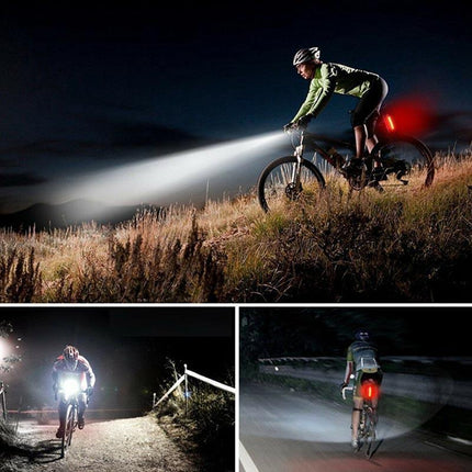 Waterproof Rechargeable Led Bike Bicycle Light Usb Cycle Front Back Headlight Au Aimall