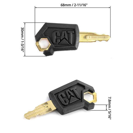 10Pcs CAT 5P8500 Heavy Equipment keys Caterpillar excavator ignition key - Aimall