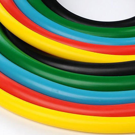 11PCS Yoga Strap Latex Resistance Bands Exercise Home Gym Tube Fitness ElasticAU - Aimall