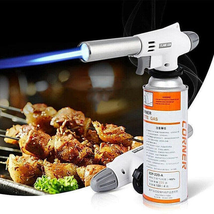 Gas Welding Torch Flame Jet Gun Butane Blow Soldering Burner Lighter Solder New - Aimall