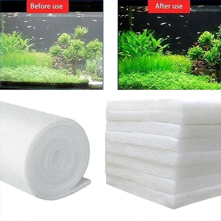 6M Aquarium Filter Foam Fish Tank Pond Sump Filter Cotton Fine Media Sponge Pad - Aimall