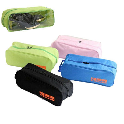 Waterproof Portable Shoe Bags Case Travel Sports Storage Tote View Window AU - Aimall