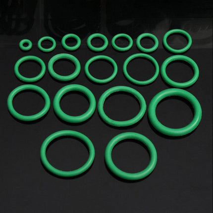 270 Pcs Air Conditioning O Ring Assortment Kit Green Air Con 18 Sizes Oring Gas - Aimall