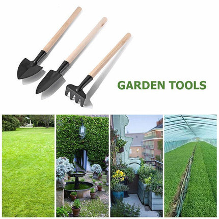 16X Mini Garden Hand Tools Transplanting Succulent Plant Gardening Tool Rake Set - Aimall