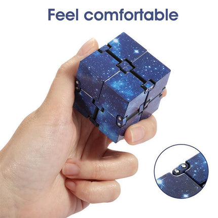 Infinity Cube Fidget Toys Magic Puzzle Sensory Autism Anxiety ADHD Stress Relief - Aimall