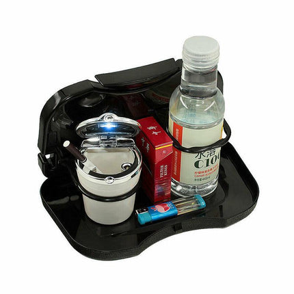 Auto Car Cup Holder New Back Seat Tray Table Stand Desk Drink Food Folding AU - Aimall
