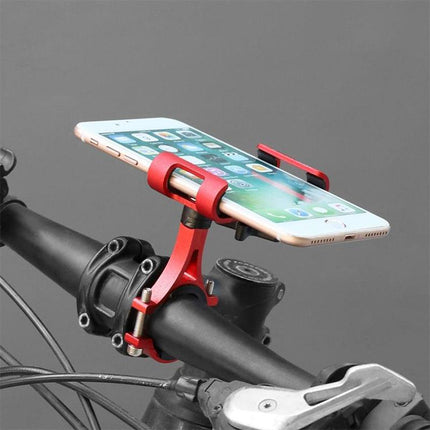 360° Rotate Aluminum Bike Bicycle Handlebar Mobile Phone Holder Mount Universal - Aimall