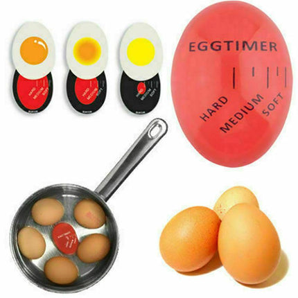 Colour Changing Egg Timer Perfect Boiled Eggs By Temperature Kitchen Helper AU - Aimall