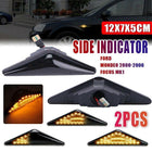 Pair Flowing Side LED Indicator Blinker Light For Ford Falcon FG XT XR6 XR8 FG - Aimall