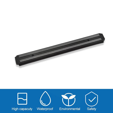 2X Magnetic Knife Rack Magnet Wall Mount Holder Strip Utensil Shelf Kitchen Tool - Aimall