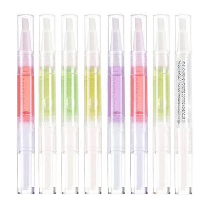 12 PCS Nail Cuticle Oil Pen Set Gel Nail Oil Care Treatment Manicure Repair Pen - Aimall