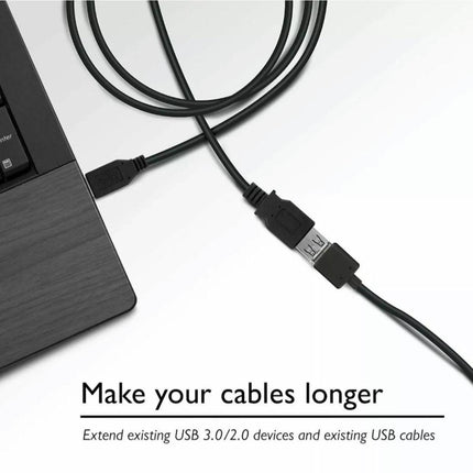 High Speed USB 2.0 Data Extension Cable Type A Male to Male M-M Connection Cord - Aimall