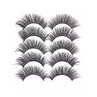 5 Pairs 3D Thick Mink Fake False Eyelashes Natural Long Wispy Makeup Lashes AU - Aimall
