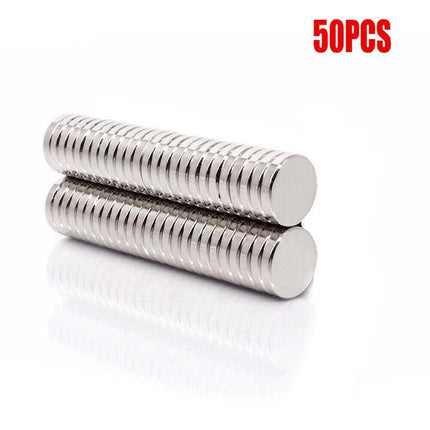 Up to 500pcs Rare Earth Strong Magnet Disc Round Cylinder Neodymium N50 10 x 2mm - Aimall