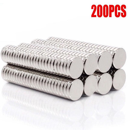 Up to 500pcs Rare Earth Strong Magnet Disc Round Cylinder Neodymium N50 10 x 2mm - Aimall