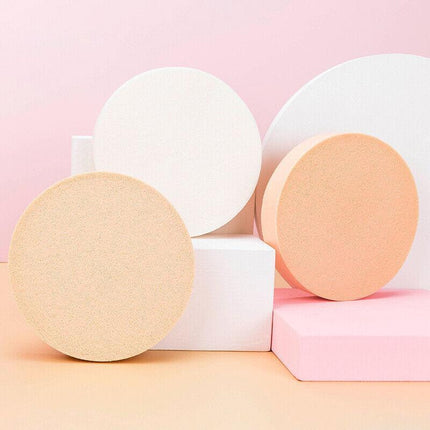 7PCS Puff Air-Cushion Makeup Sponge Smooth Puff Beauty Tools Wet Dry Dual Use AU - Aimall