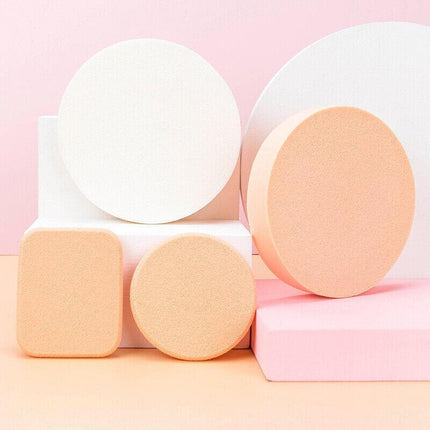 7PCS Puff Air-Cushion Makeup Sponge Smooth Puff Beauty Tools Wet Dry Dual Use AU - Aimall