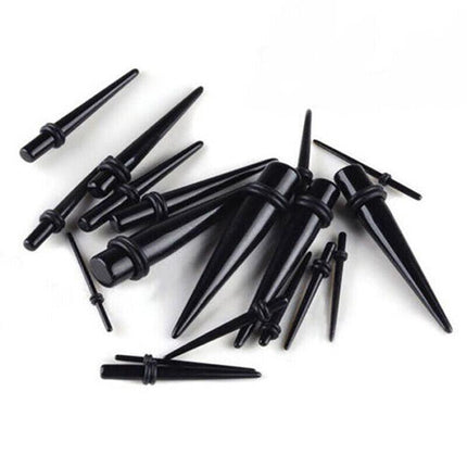 36pcs Ear Stretching Kit Plug Set Stretch Ear Taper Stretcher Expander Tapers AU - Aimall