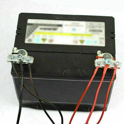 2Pcs 12V Battery Terminals Connectors Clamps 3 Way Kit For Caravan Car Van AU - Aimall