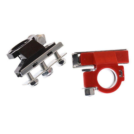 2Pcs 12V Battery Terminals Connectors Clamps 3 Way Kit For Caravan Car Van AU - Aimall