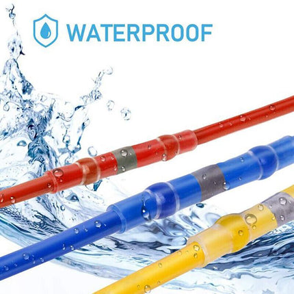 310X Waterproof Solder Seal Sleeve Heat Shrink Butt Wire Connector Terminal Tube - Aimall
