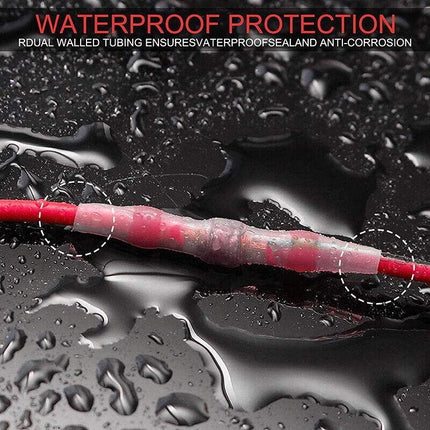 310X Waterproof Solder Seal Sleeve Heat Shrink Butt Wire Connector Terminal Tube - Aimall