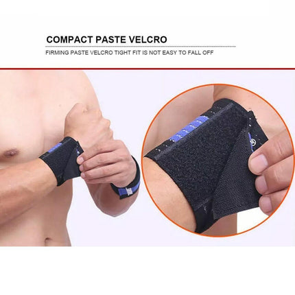 AOLIKES Wrist Brace Elastic Bandage Support Sport Gym Wrap Fitness Wristband AU - Aimall