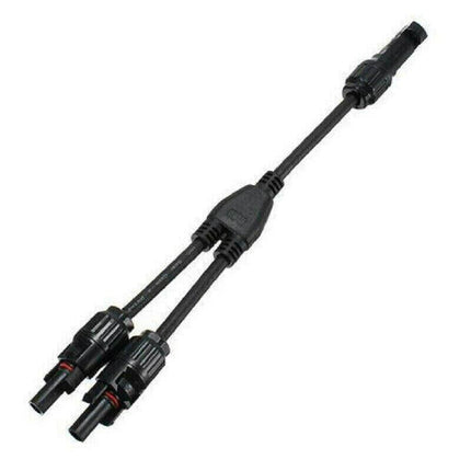 1 Pair Solar Y Connector Cable Plug Inline Solar PV Panel IP67 2 connection AU - Aimall