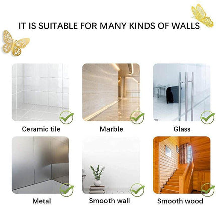12x 3D Butterfly Wall Decals Stickers Removable Kids Nursery Decoration NEW AU - Aimall