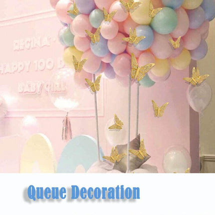12x 3D Butterfly Wall Decals Stickers Removable Kids Nursery Decoration NEW AU - Aimall