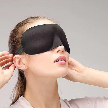 1/2/4x 3D Travel Sleep Eye Mask Soft Memory Foam Padded Shade Cover Blindfold AU - Aimall