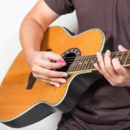 20x Multicolor Celluloid Acoustic Electric Guitar Picks Plectrums Thin 0.46mm AU - Aimall