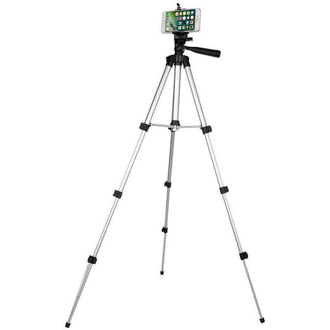Professional Camera Tripod Stand Mount Phone Holder For iPhone DSLR Travel AU - Aimall
