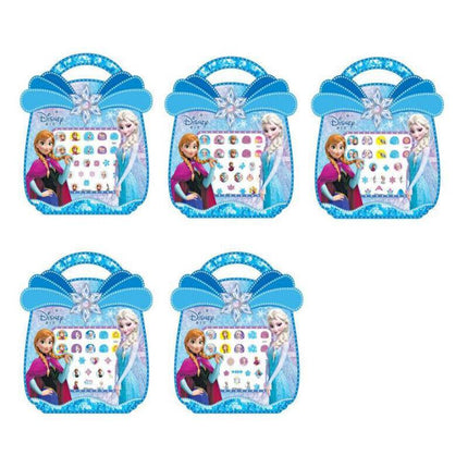 Kids nail stickers Frozen Minnie Pony Peppa princess nail art girls kids Barbie - Aimall