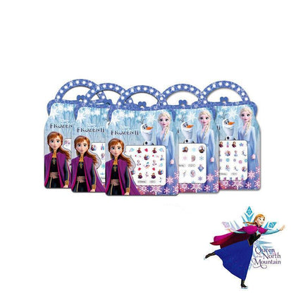 Kids nail stickers Frozen Minnie Pony Peppa princess nail art girls kids Barbie - Aimall