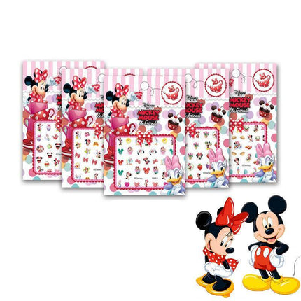 Kids nail stickers Frozen Minnie Pony Peppa princess nail art girls kids Barbie - Aimall