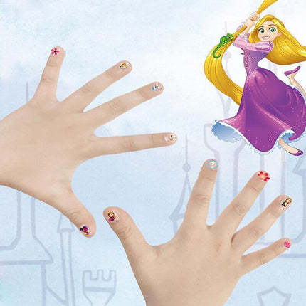 Kids nail stickers Frozen Minnie Pony Peppa princess nail art girls kids Barbie - Aimall