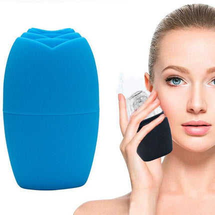 Silicone Ice Cube Massager Face Ice Roller Mold Reusable Facial Care Beauty Tool - Aimall