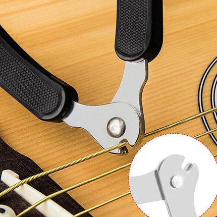 3-in-1 Pin Guitar String Tool Puller Winder and Cutter Acoustic Guitar Tool AU - Aimall