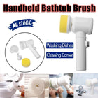 5 In 1 Handheld Bathtub Brush Kitchen Sink Cleaning Tool Tub Electric Brush AU - Aimall
