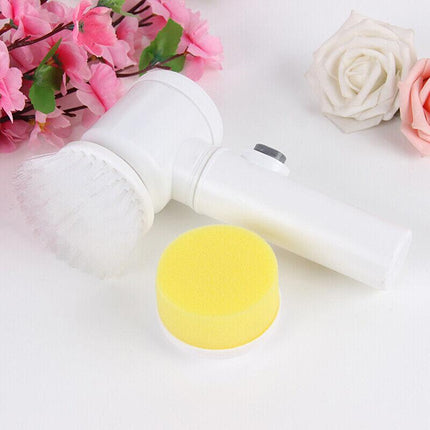 5 In 1 Handheld Bathtub Brush Kitchen Sink Cleaning Tool Tub Electric Brush AU - Aimall