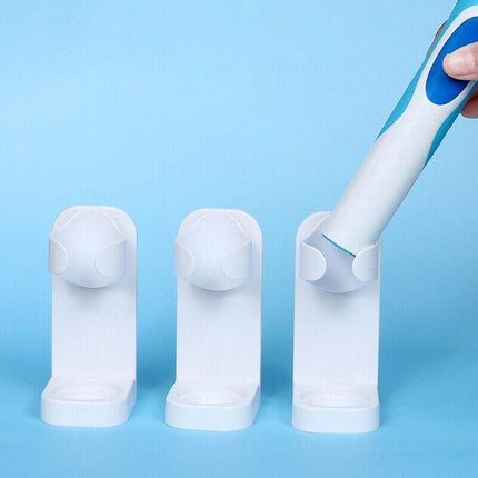 4PCS Electric Toothbrush Holder Wall Mounted Adhesive Tooth Brush Organizer AU - Aimall