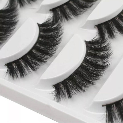 10Pair 11Style 3D Mink Natural Thick False Eyelashes Eye Lashes Makeup Extension - Aimall