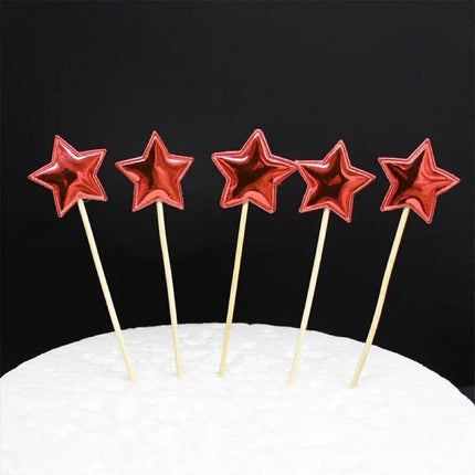 Happy Birthday Acrylic Cake Topper Cake Decoration Golden Silver Party Au Stock Aimall