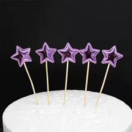 Happy Birthday Acrylic Cake Topper Cake Decoration Golden Silver Party Au Stock Aimall
