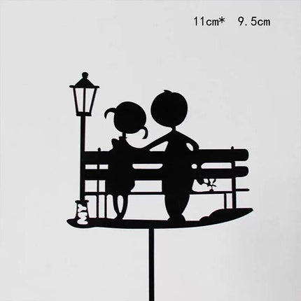 Happy Birthday Acrylic Cake Topper Cake Decoration Golden Silver Party Au Stock Aimall
