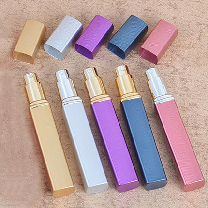 12ml Mini Portable Refillable Scent Bottle Travel Perfume Atomiser Spray Pump - Aimall