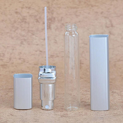 12ml Mini Portable Refillable Scent Bottle Travel Perfume Atomiser Spray Pump - Aimall