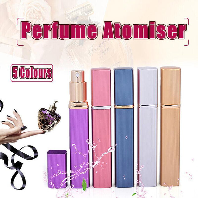 12ml Mini Portable Refillable Scent Bottle Travel Perfume Atomiser Spray Pump - Aimall